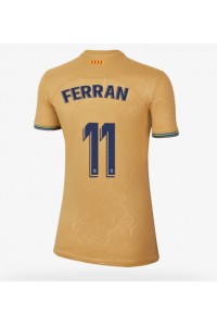 Barcelona Ferran Torres #11 Fotballdrakt Borte Klær Dame 2022-23 Korte ermer